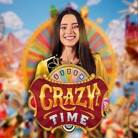 Crazy Time slot visual from Evolution available on winbeatzz.it