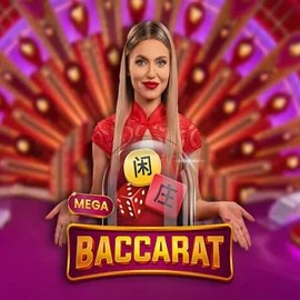 Mega Baccarat by Pragmatic Play, showcased at winbeatzz.it – game logo