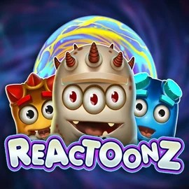 Reactoonz by Play'n GO, showcased at winbeatzz.it – game logo