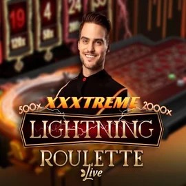 Official Live Casino logo: XXXtreme Lightning Roulette by Evolution at Winbeatz Casino